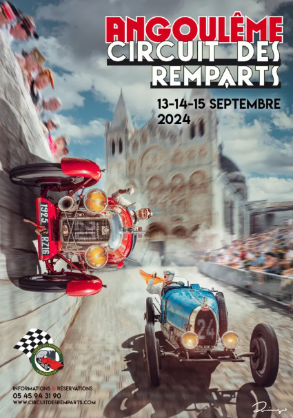 affiche circuit des remparts 2024