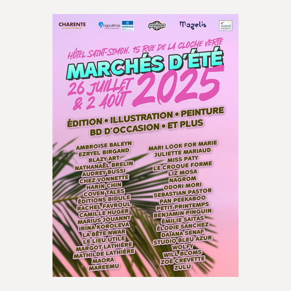 marchés d'été 2025 cap bd angoulême