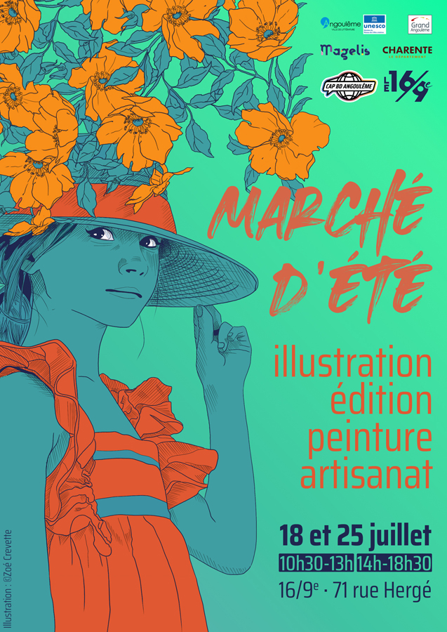 affiche marché été cap bd angoulême 2026