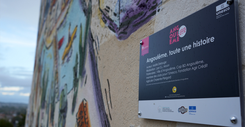 Inauguration du 29e mur peint d’Angoulême