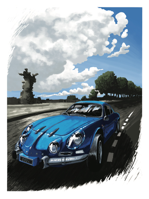 circuit des remparts 2024 illustration alpine luc ferry