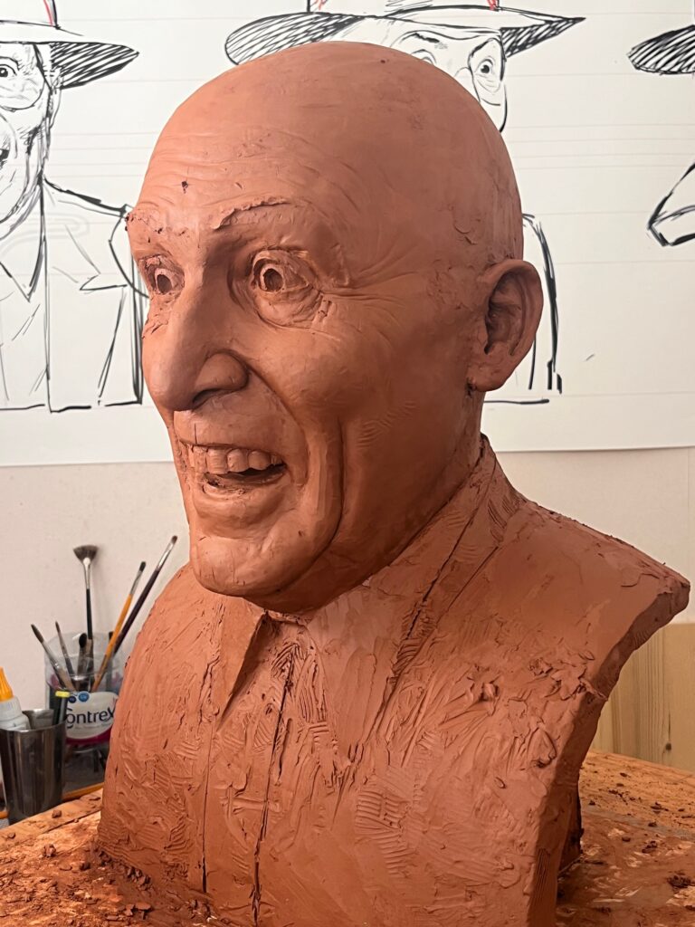 statue will eisner sculpture terre