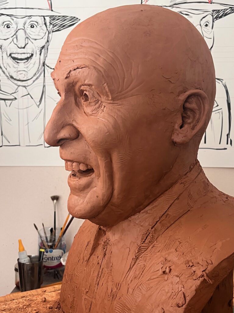 statue will eisner sculpture terre