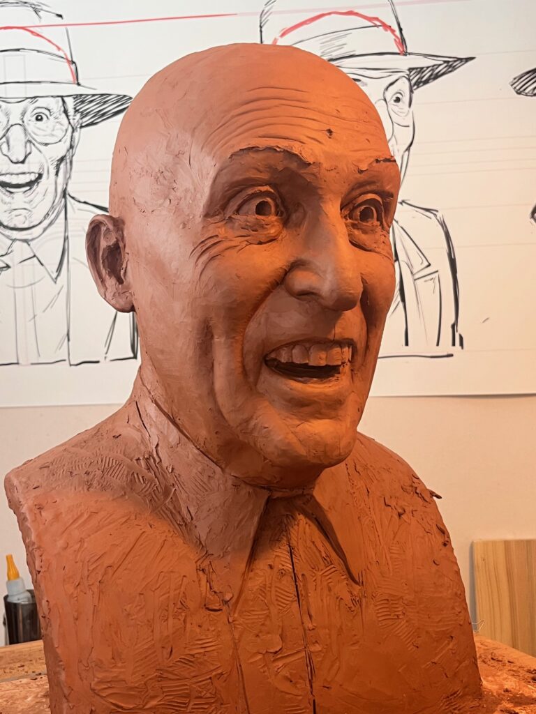 statue will eisner sculpture terre